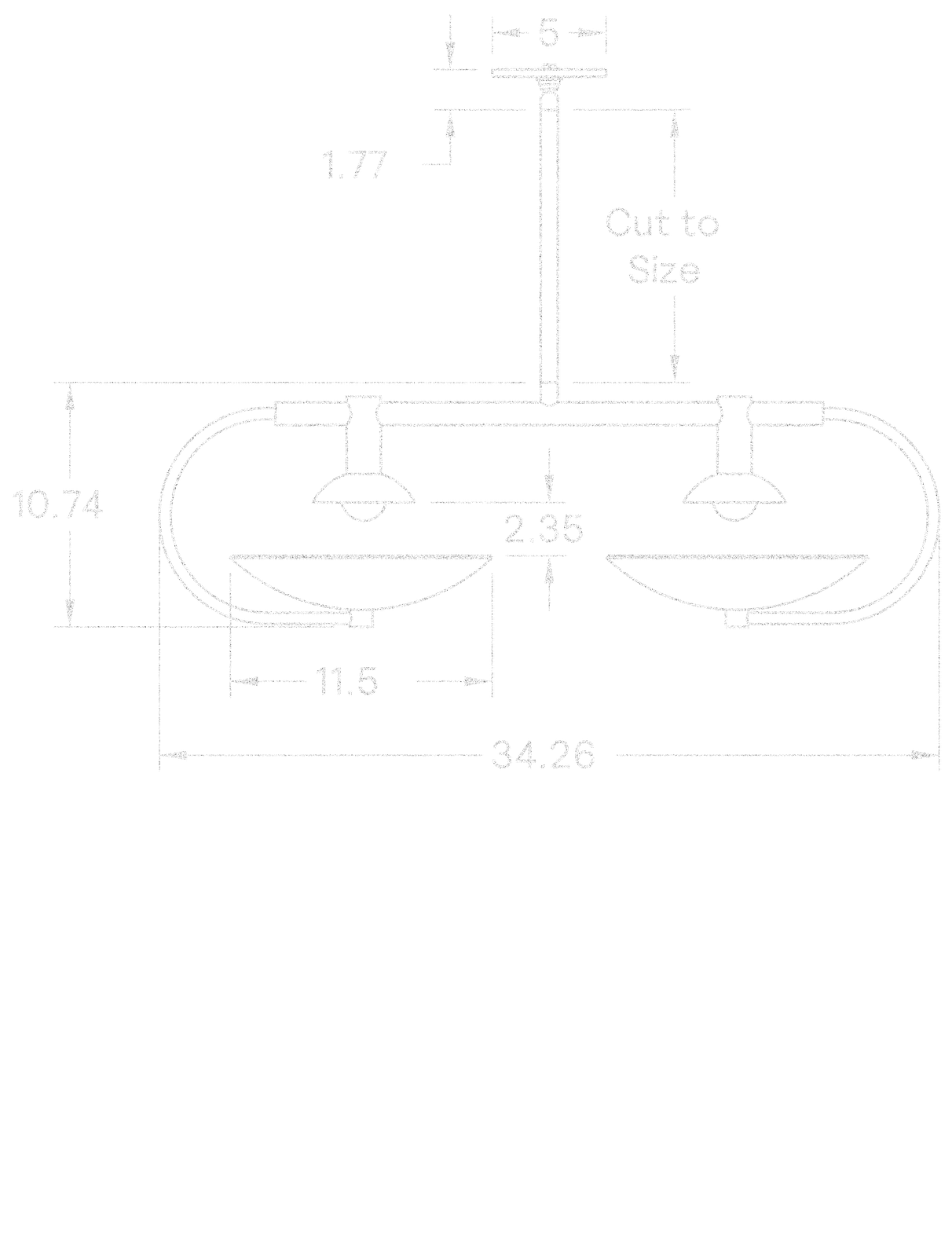 Aperture Double dimensions