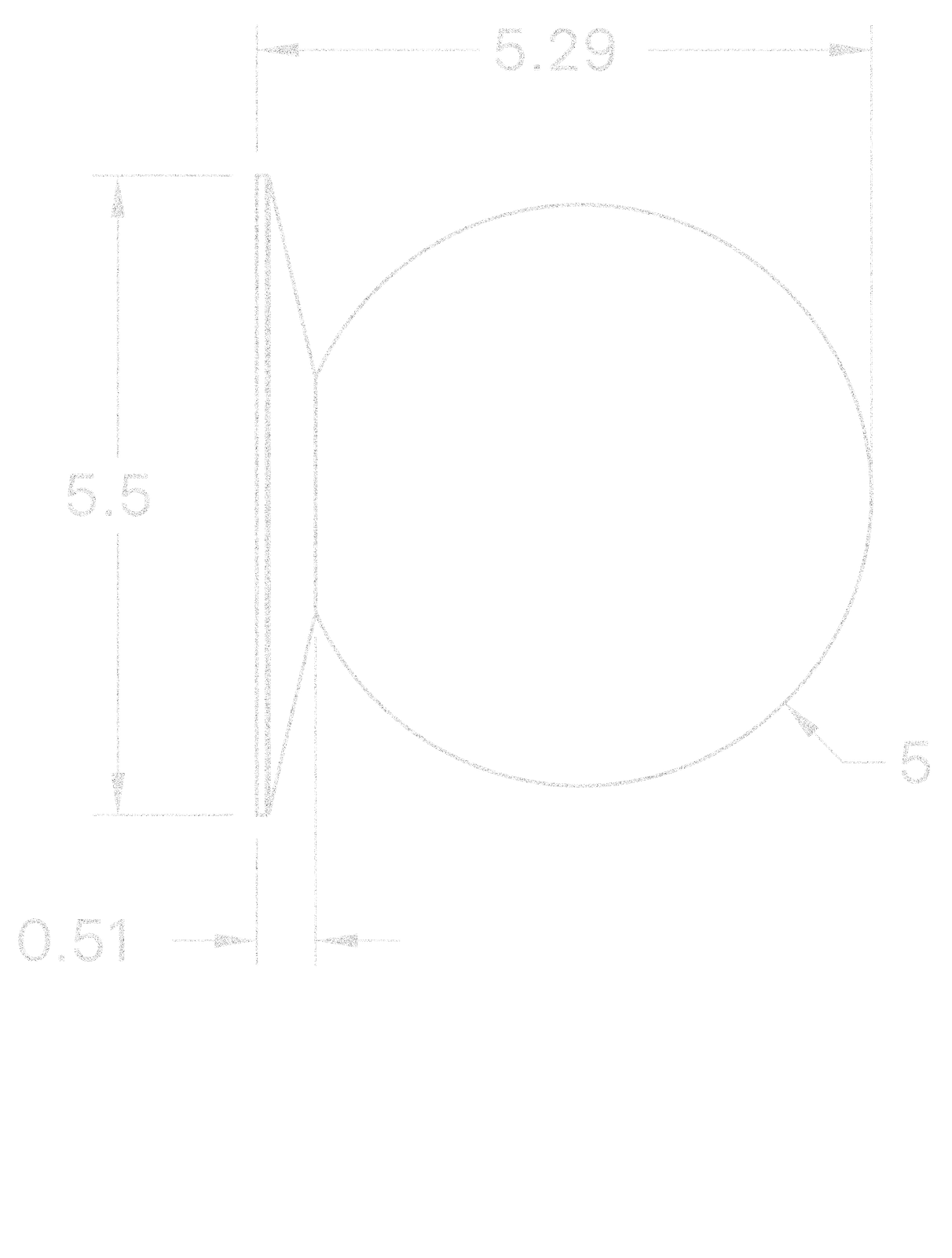 Mini Orb 5-5 dimensions