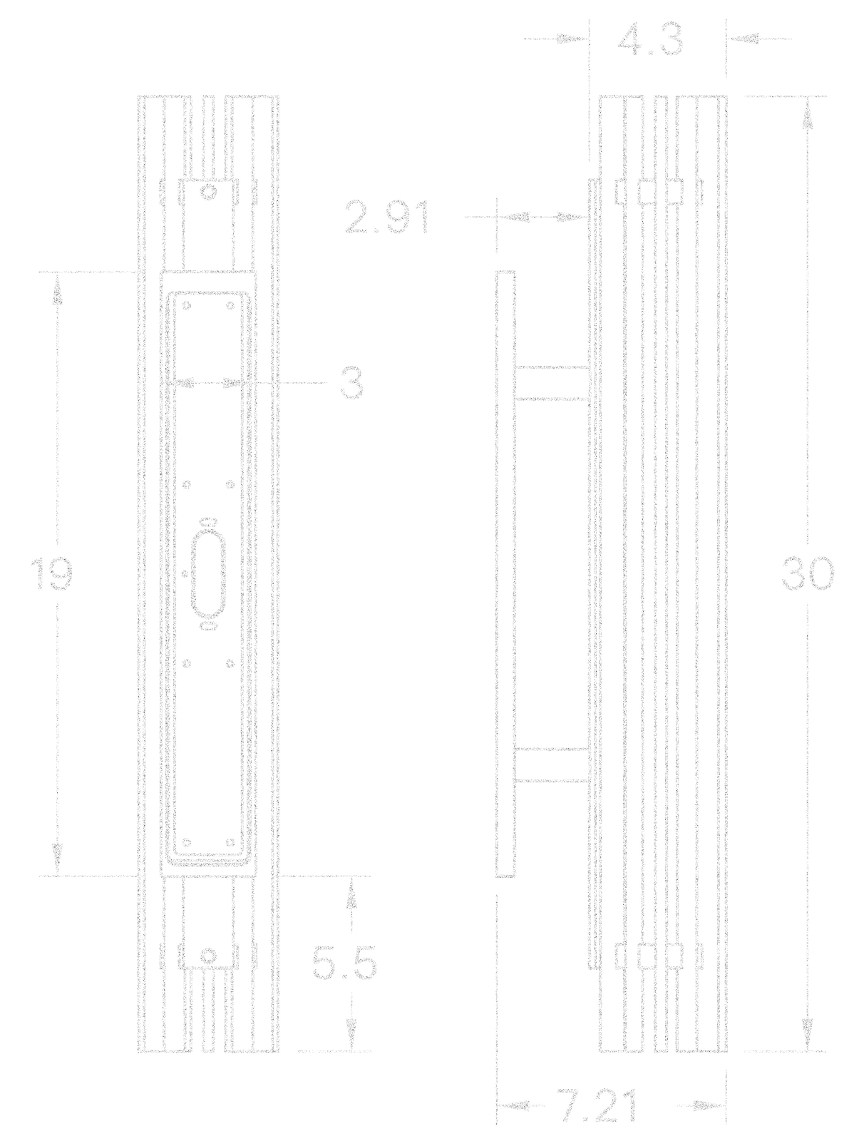 Beacon 30" Sconce dimensions