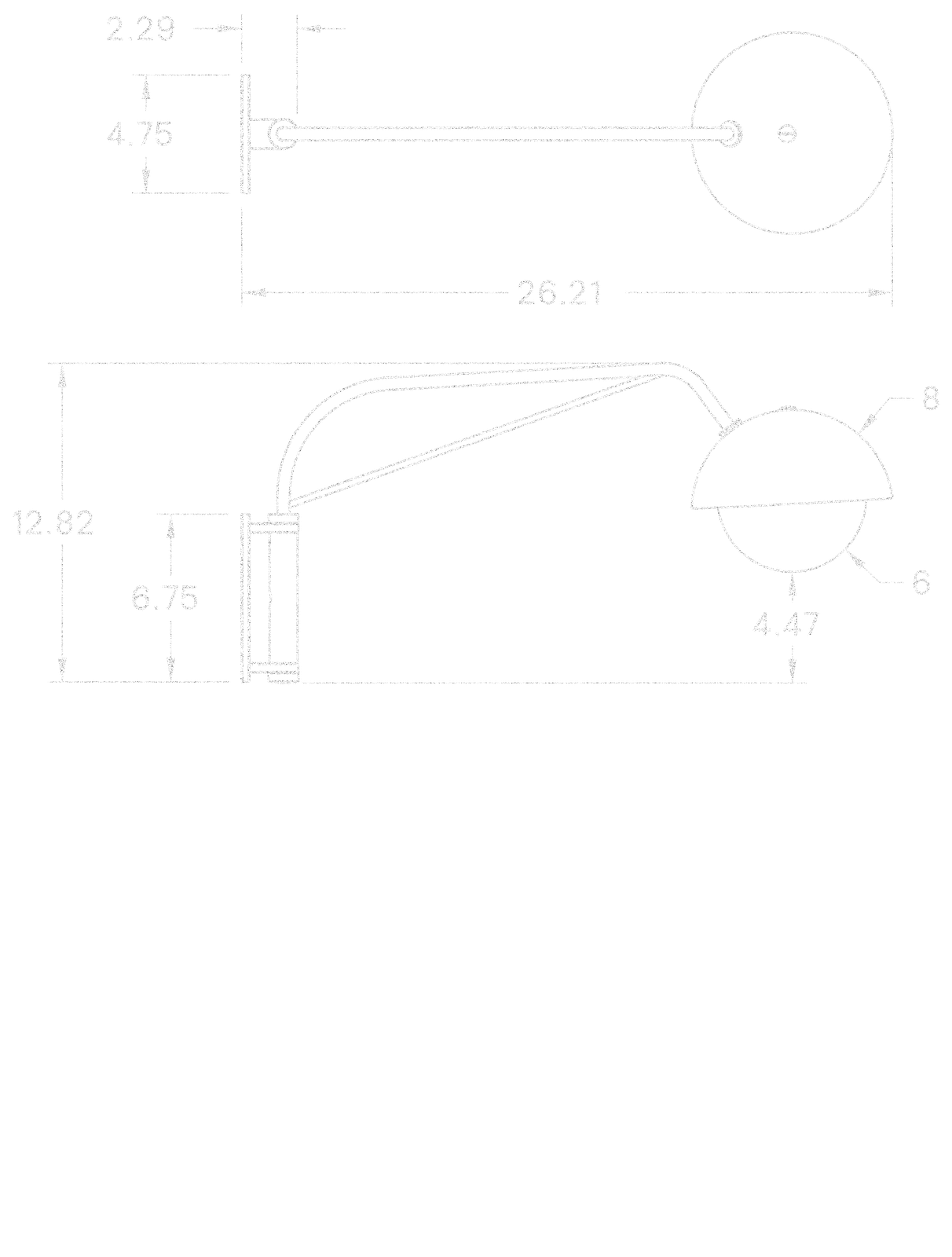 Dome Wall Lamp dimensions