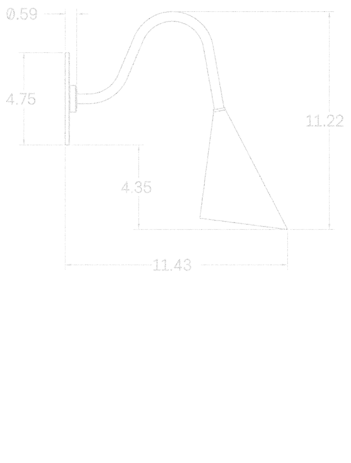 Pinnacle Sconce dimensions