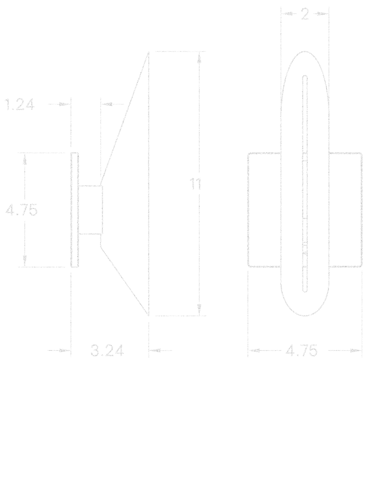 Voyager 11" Flush Sconce dimensions