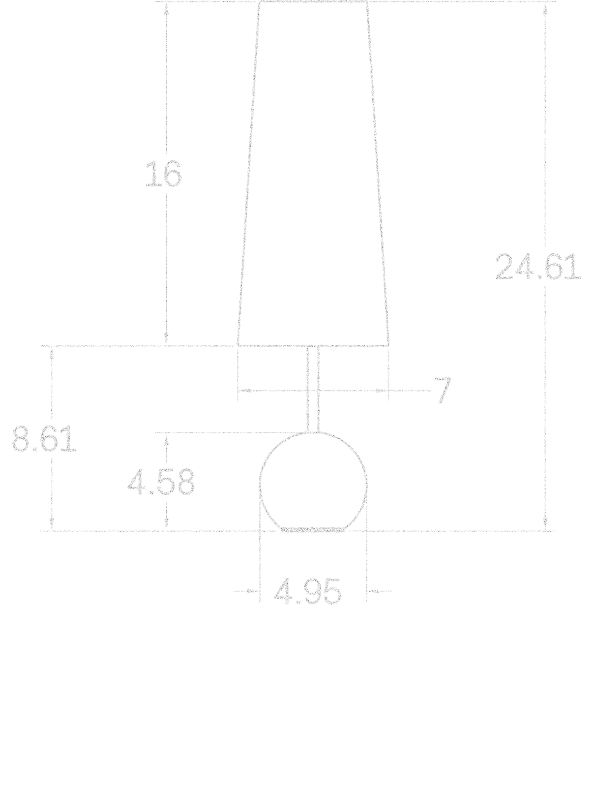 Bola Table Lamp dimensions