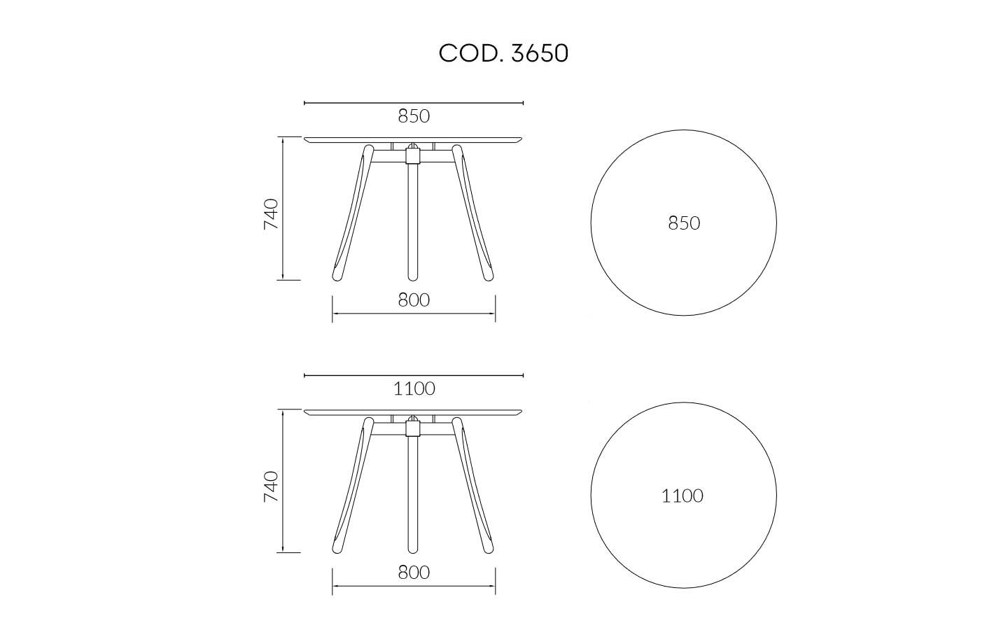 Marnie Table dimensions