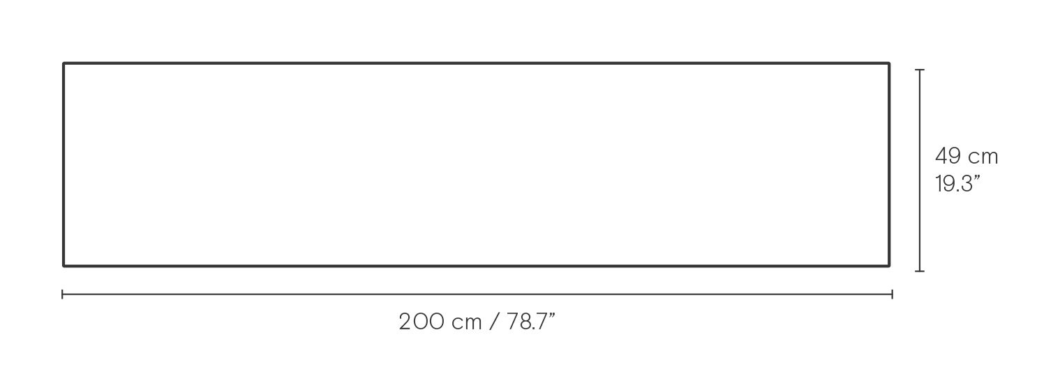 CH825 Credenza dimensions