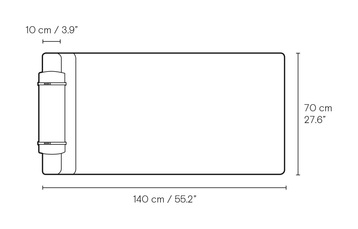 BM0865 Daybed dimensions