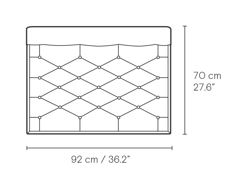 KK48650 Addition Sofa dimensions
