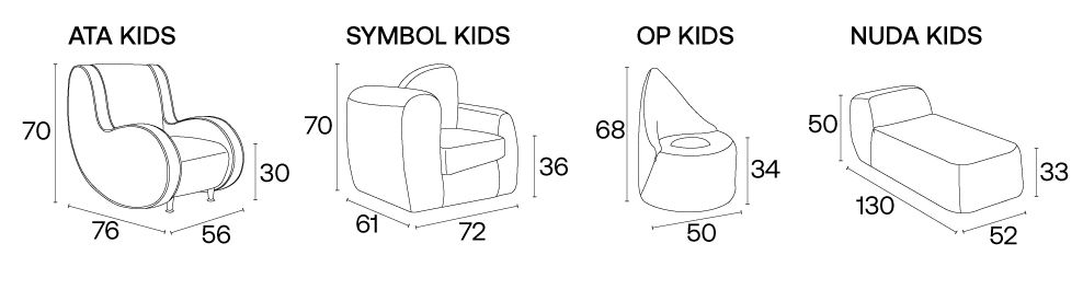 Op kids dimensions