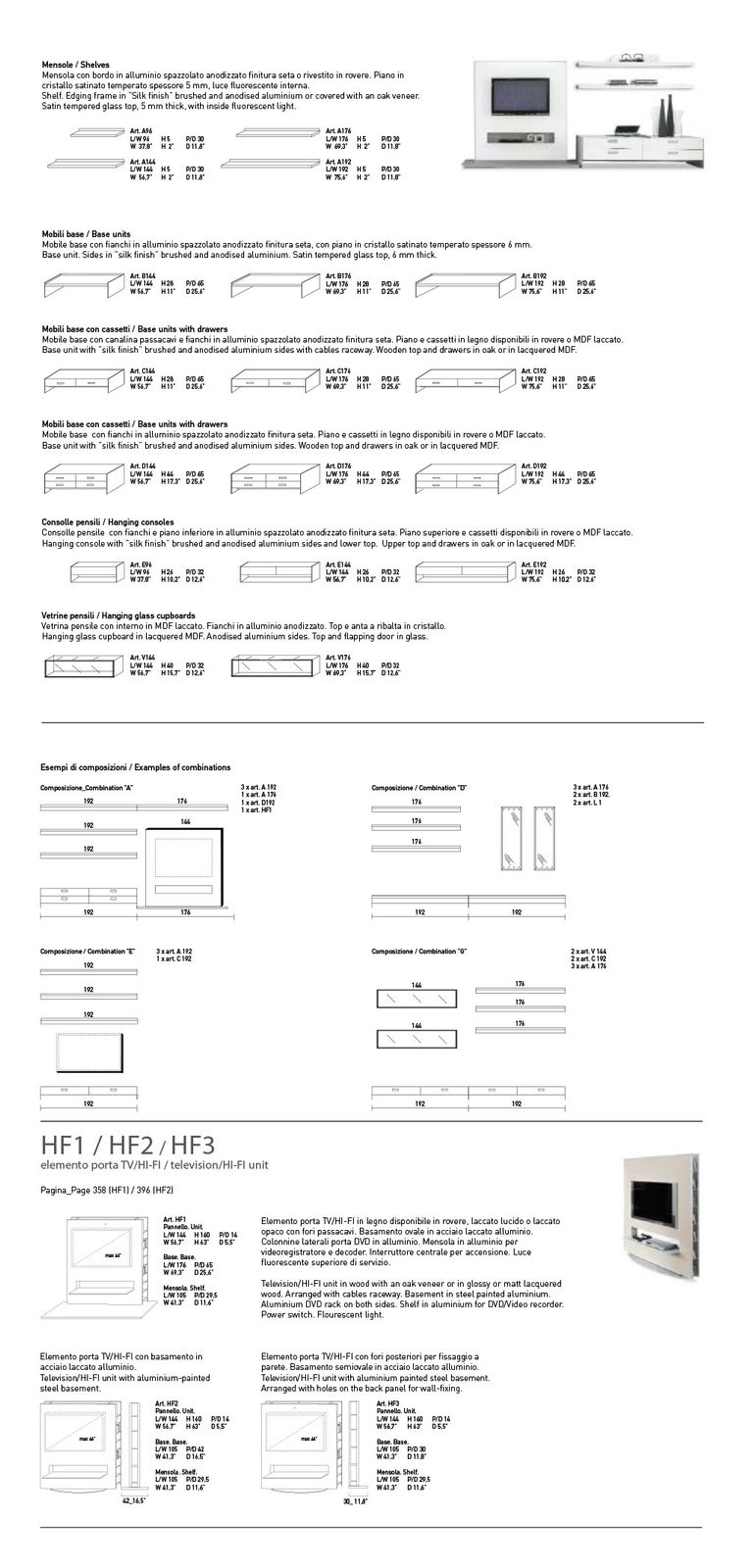 Frame Collection dimensions
