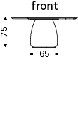 botero ker-wood round dimensions