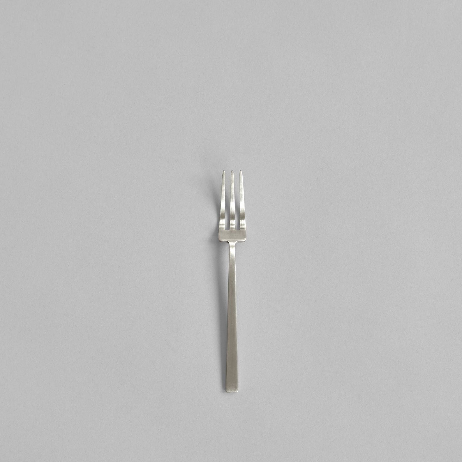 Kogei Dessert Fork - Brushed Steel by 101 copenhagen