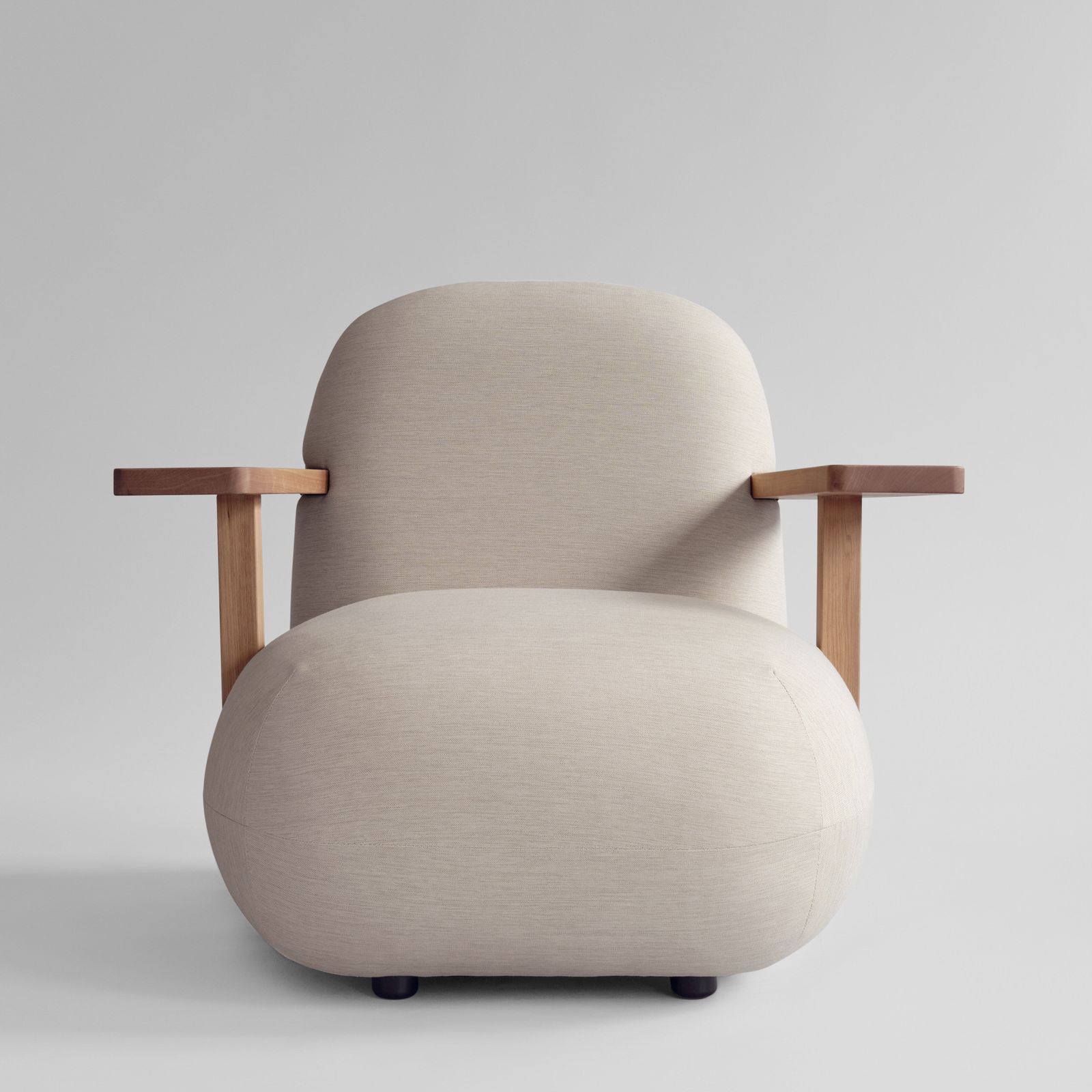 Toe Chair Armrest - Teak / Warm Ash by 101 copenhagen