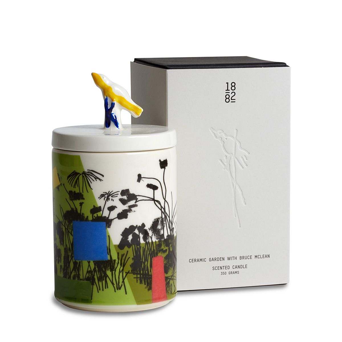 Ceramic Garden Candle with Bruce McLean by 1882 Ltd