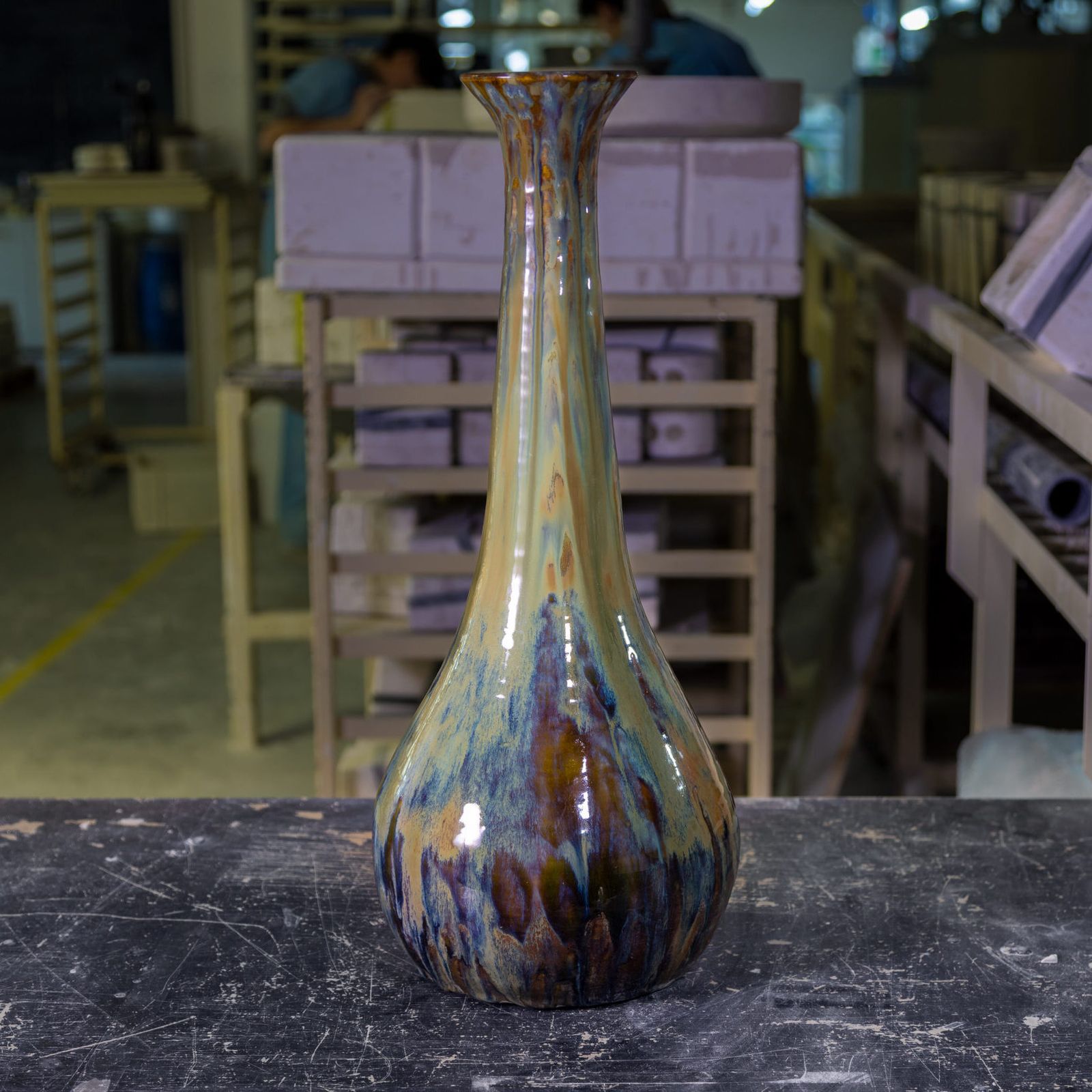 Slim Neck Vase by 1882 Ltd