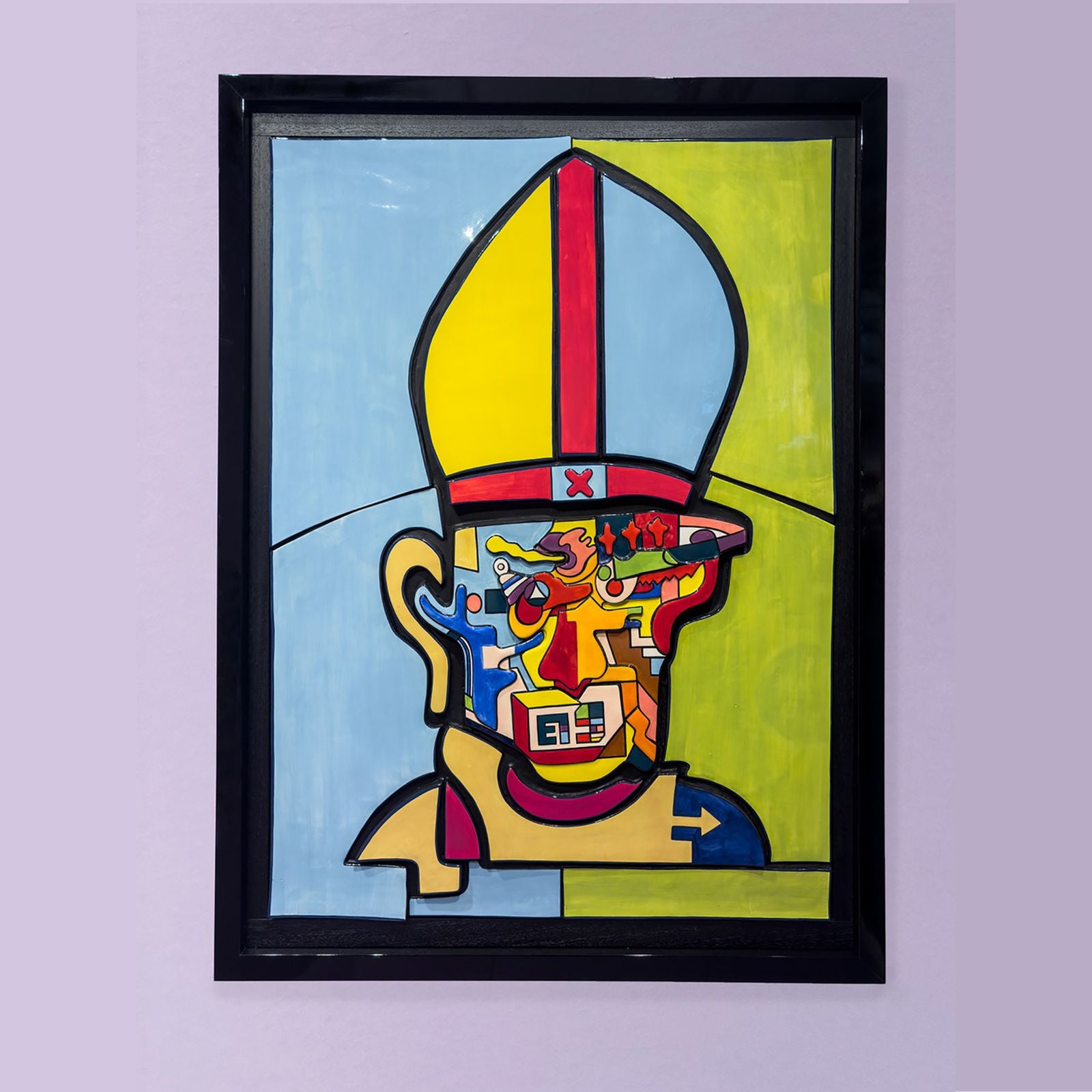 The Pope Wall Piece by 1882 Ltd