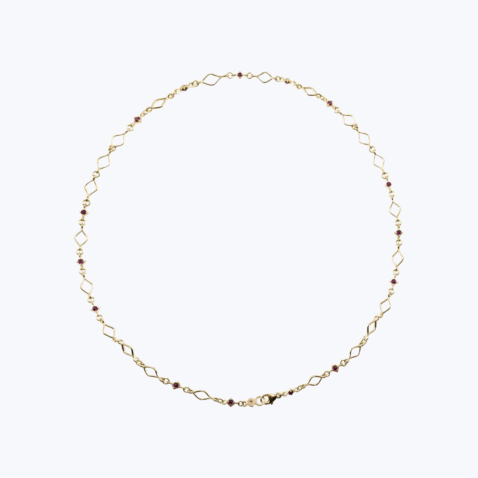 Lace Eternity Necklace by Abchome