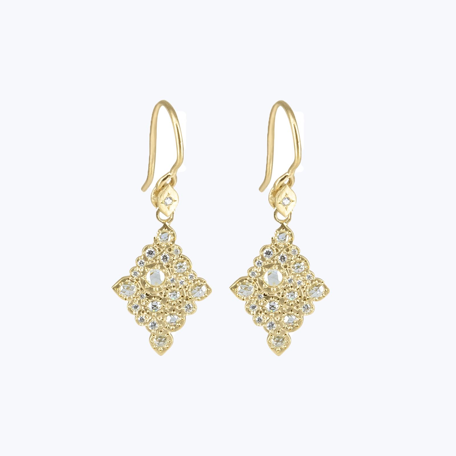 Mosaic Charm Earrings by Abchome
