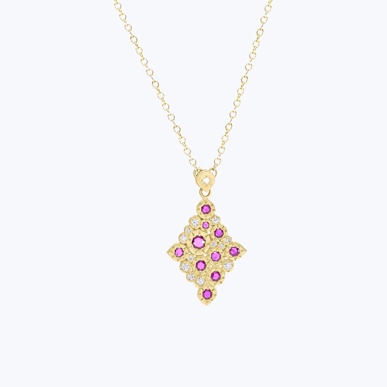 Mosaic Cluster Pendant by Abchome