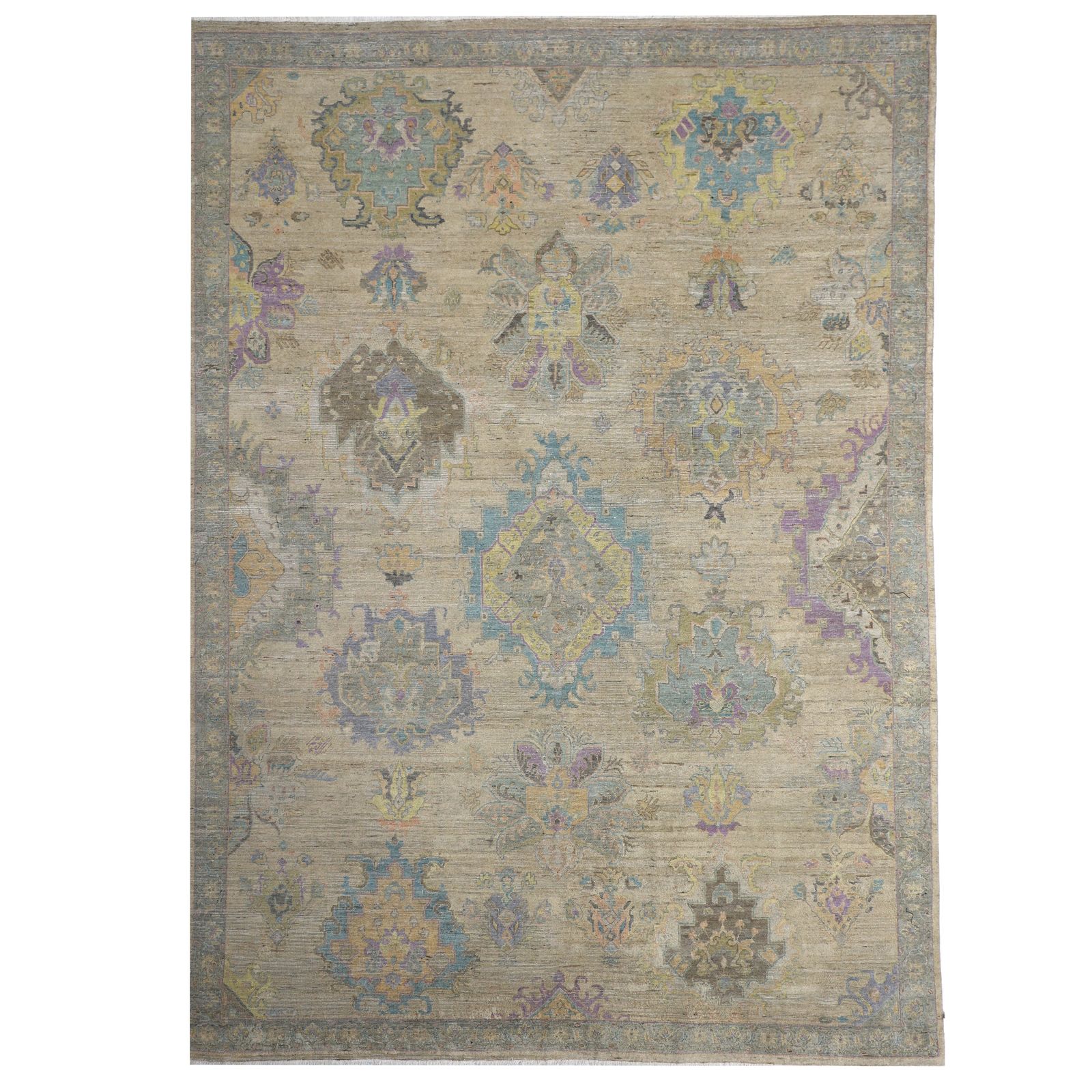 Natural Antique Revival Wool Rug - 8' x 10' by Abchome