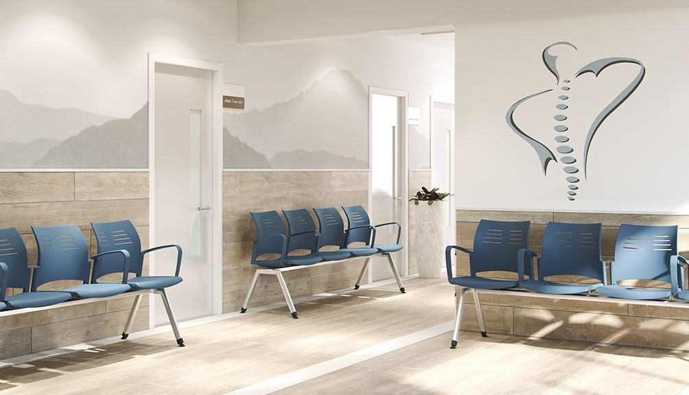 Spacio benches by ACTIU