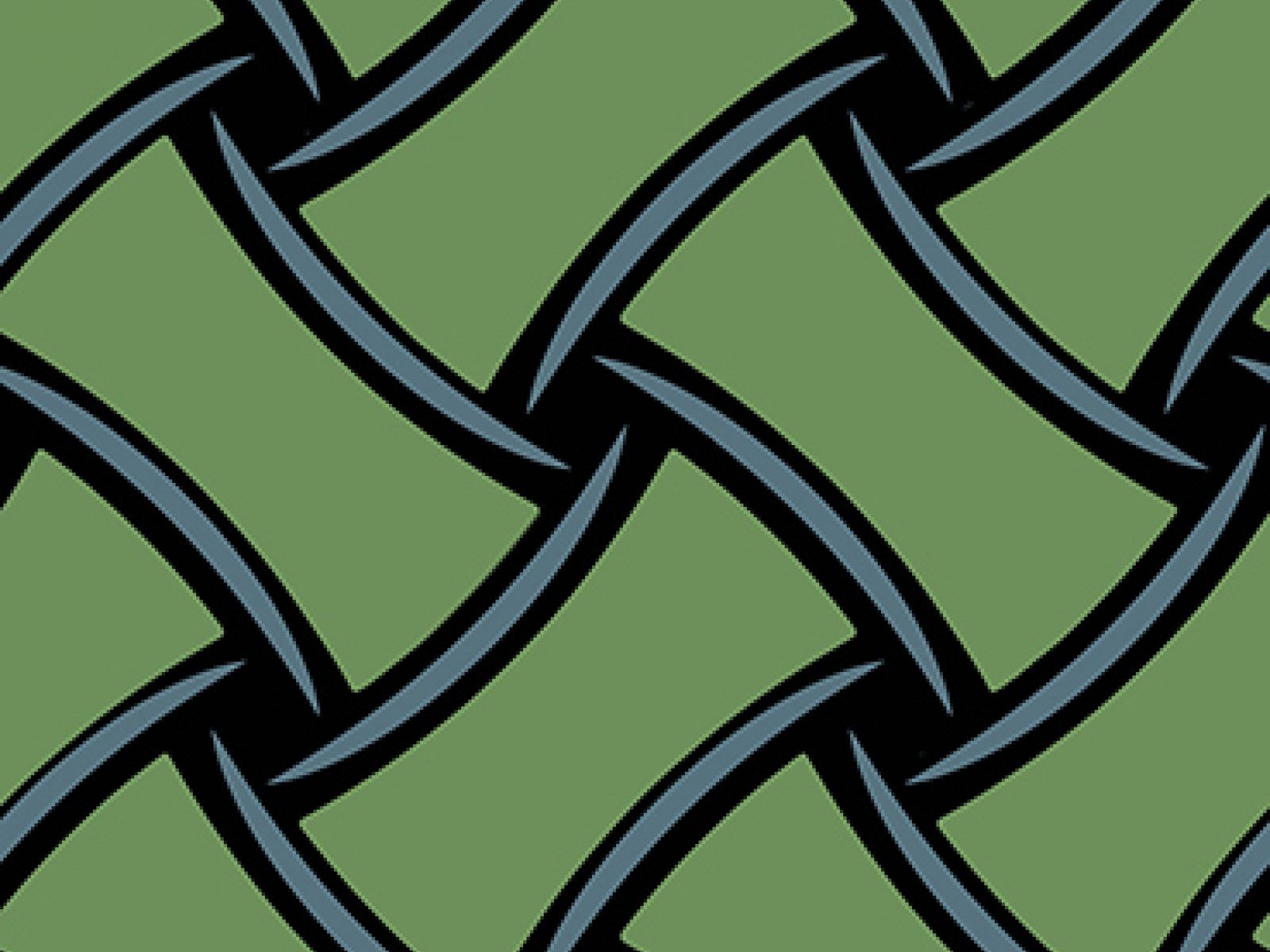 INTRECCIO / Art. geometrico-VERDE by AGENA