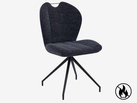 CHAIR NEW YORK PLUSH by Akante
