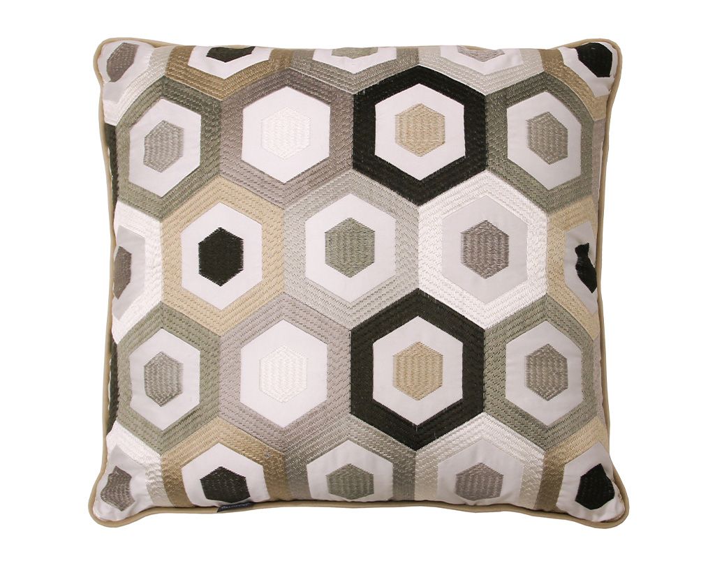CUSHION RHAPSODY NATURAL SHADES + PROJECT 50×50 P by Aldeco