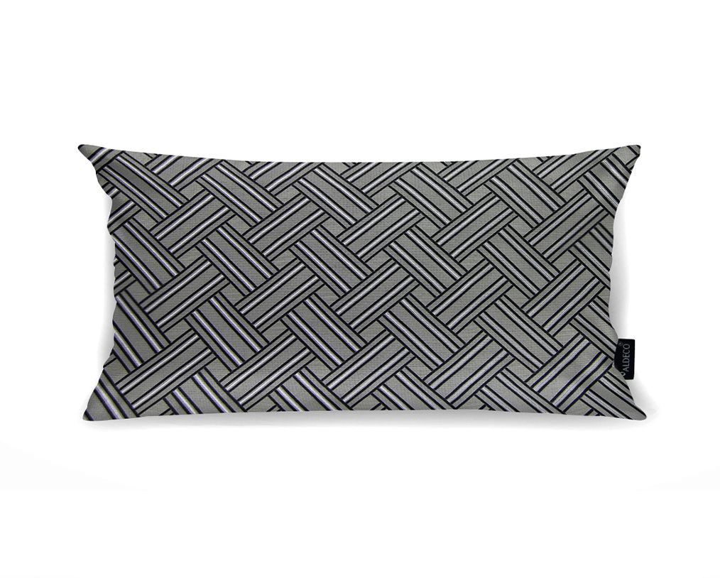 CUSHION ON WEAVING GRAY STONE  60×30 by Aldeco