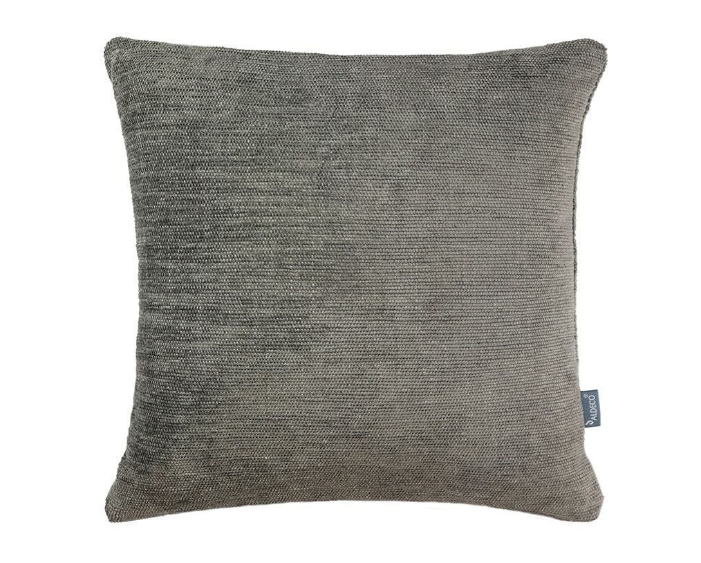 CUSHION MÉRIDIENNE FR STEEL GRAY 40×40 by Aldeco