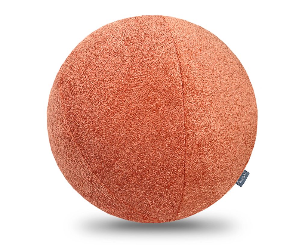 CUSHION KELLY FR TERRACOTTA BALL 25 by Aldeco