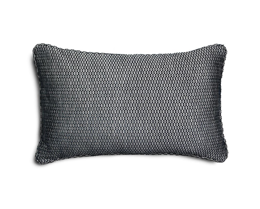 CUSHION JASMINE DEEP INDIGO 60×35 P by Aldeco