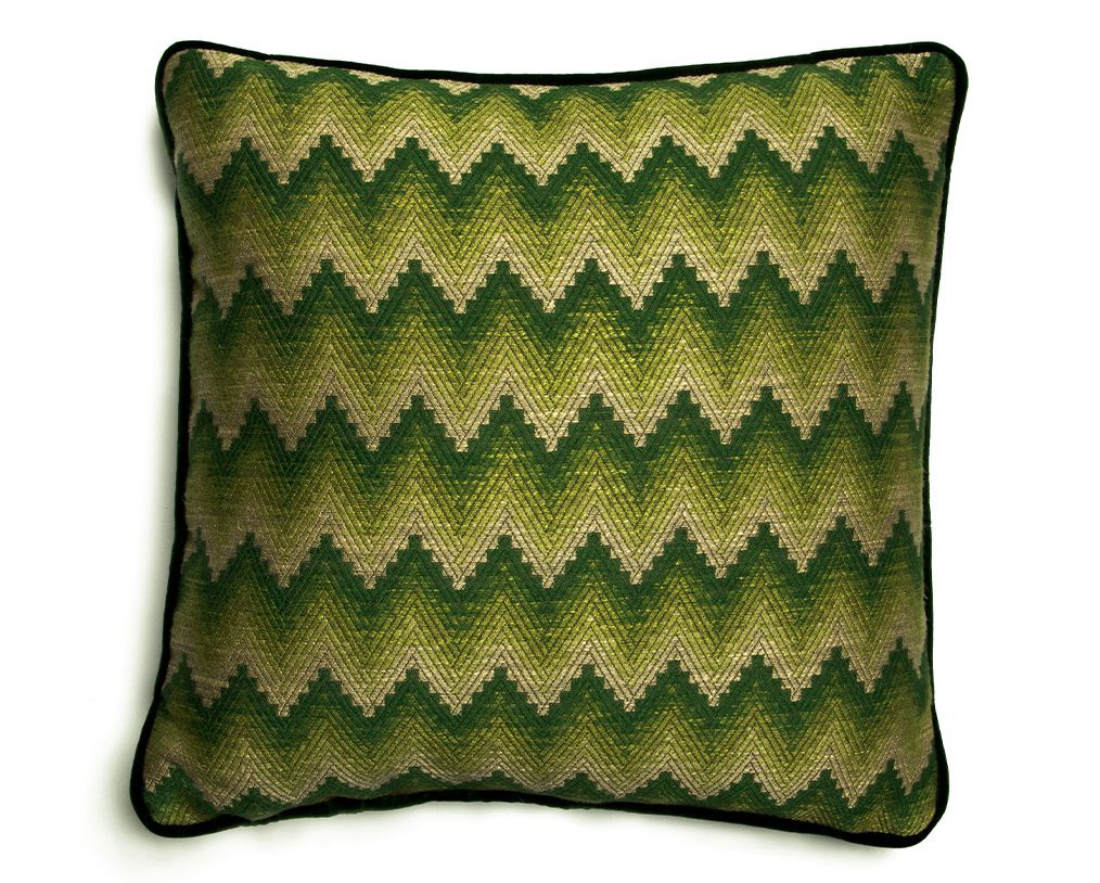 CUSHION BLOSSOM AMAZON GREEN 45×45 P by Aldeco