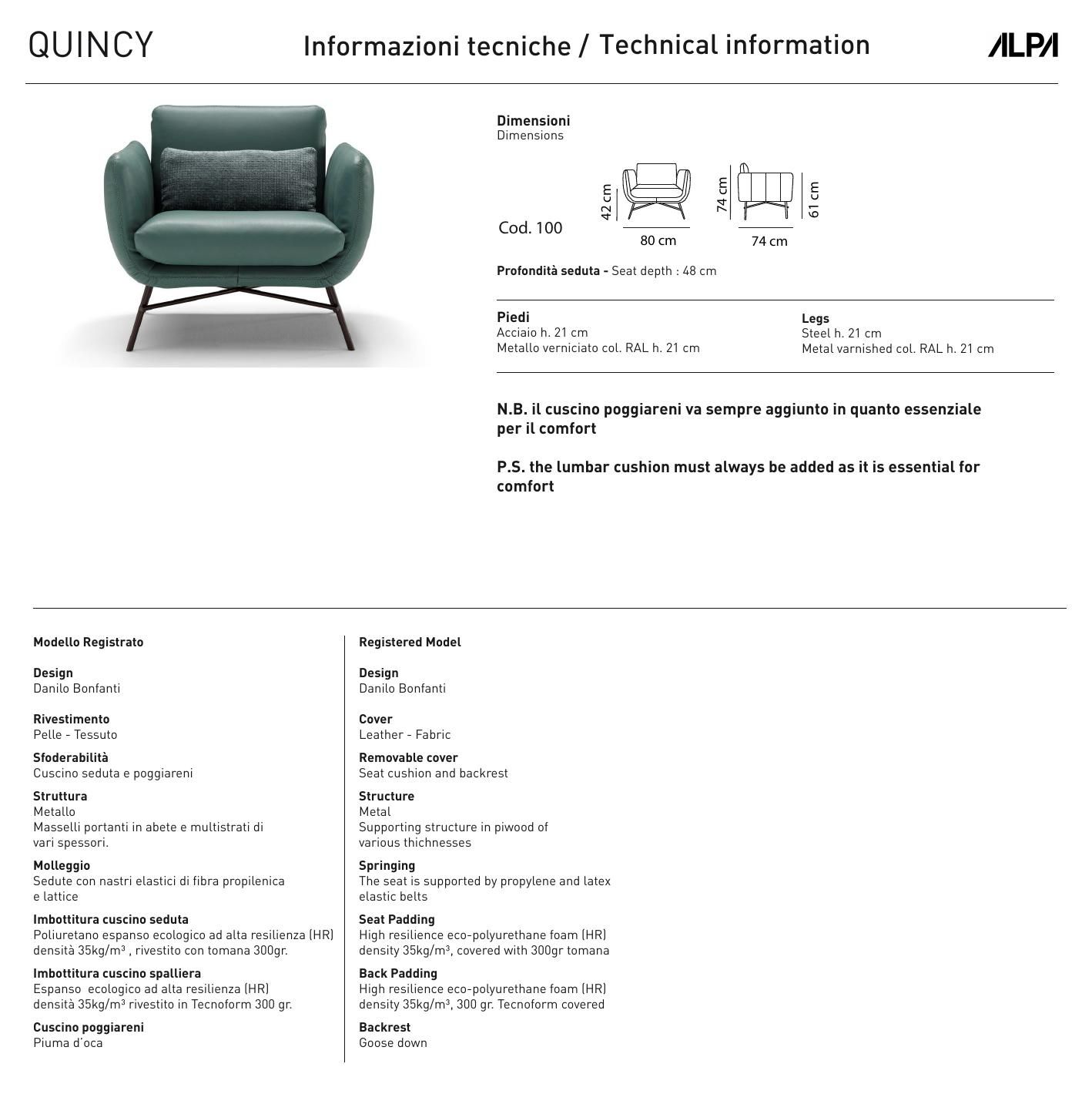 Quincy dimensions