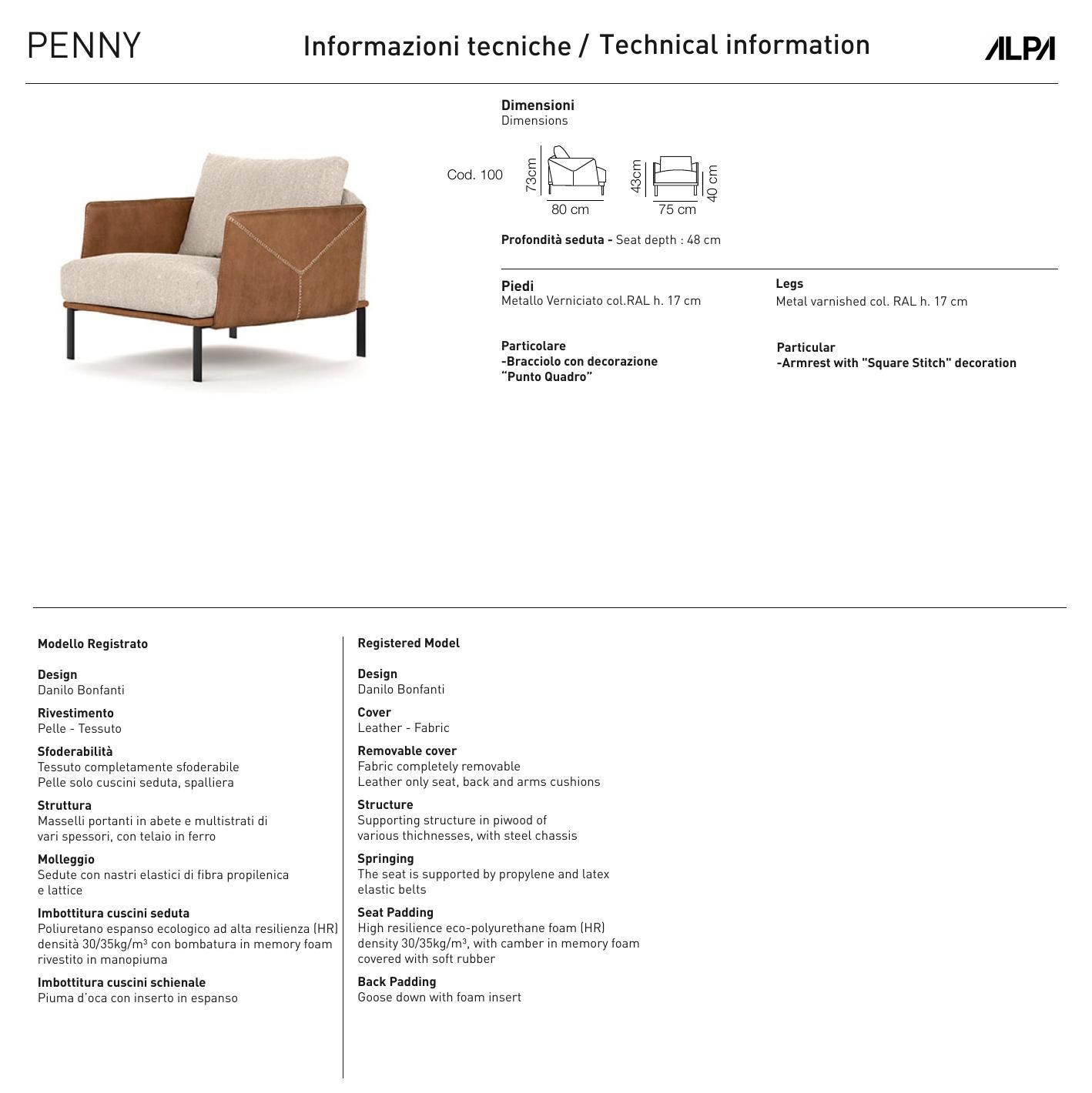 Penny dimensions