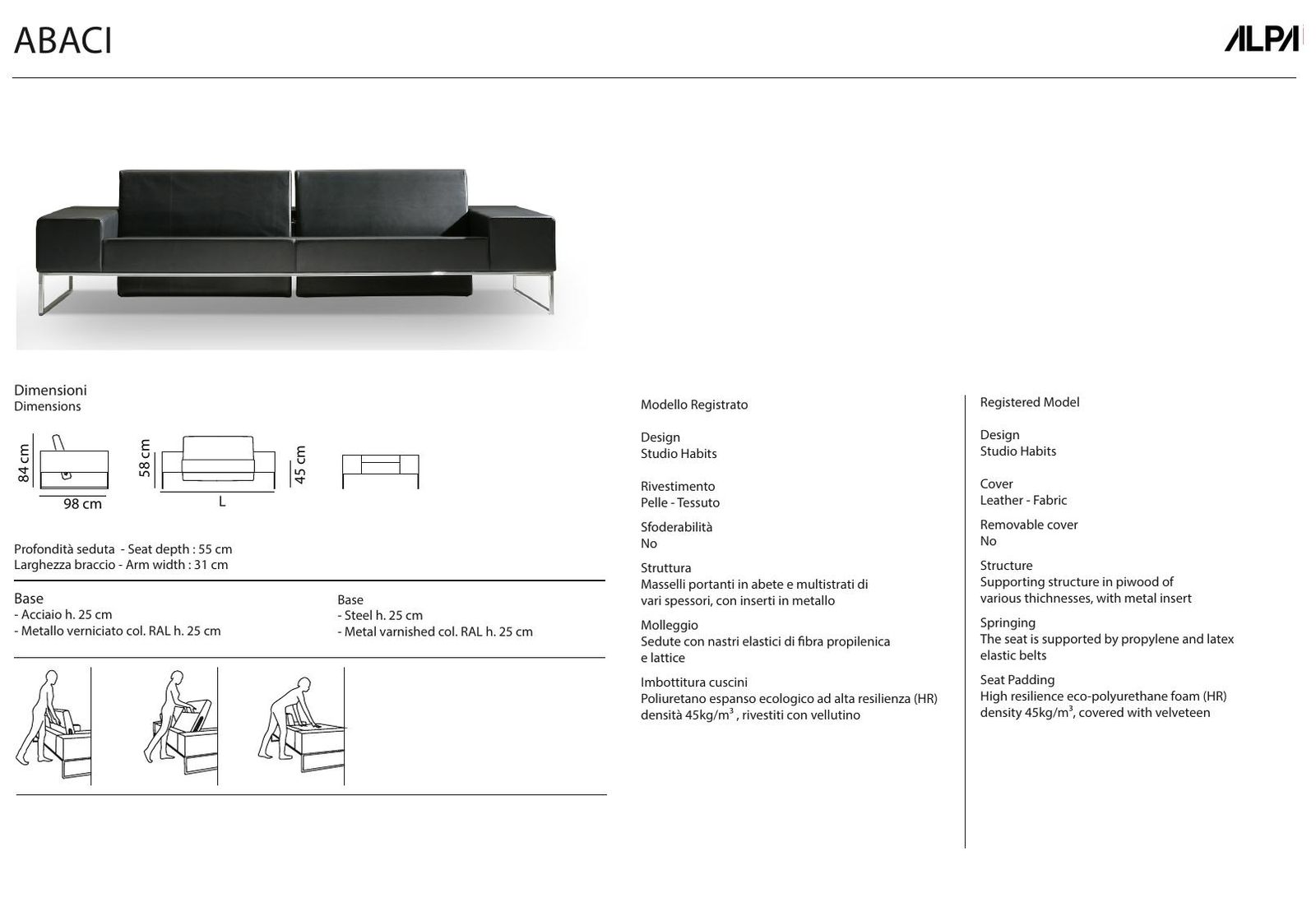 Abaci dimensions