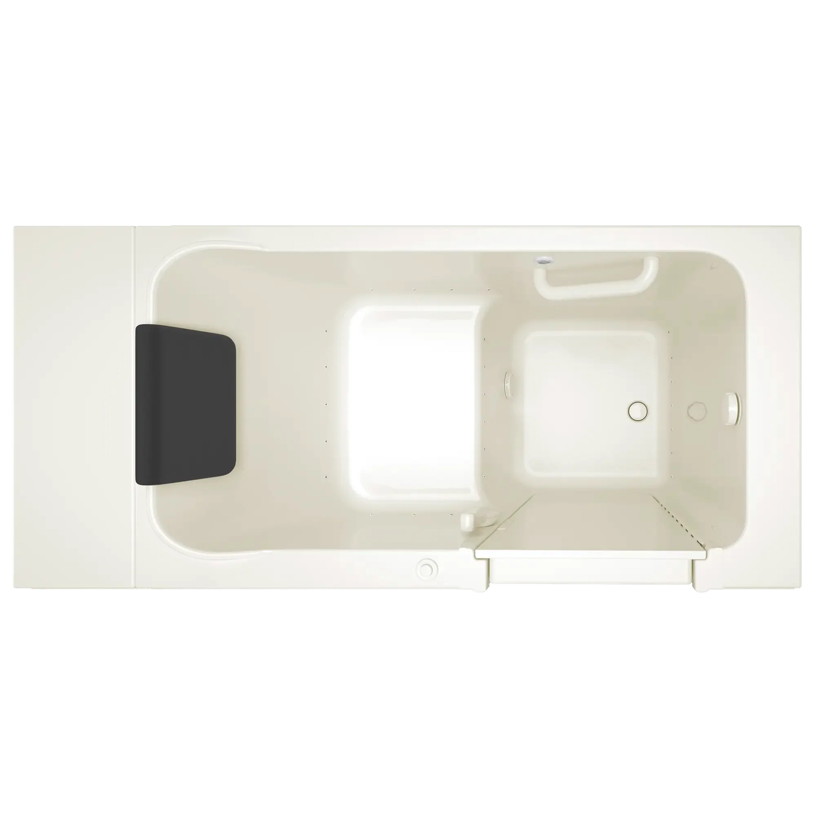 Acrylic Luxury Series 28 x 48-Inch Walk-in Tub With Air Spa System - Left-Hand Drain by American Standard