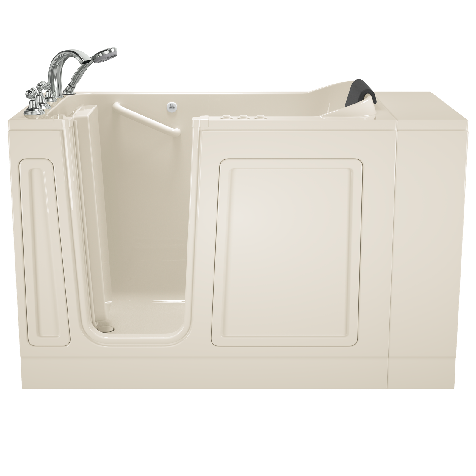 Acrylic Luxury Series 28 x 48-Inch Walk-in Tub With Combination Air Spa and Whirlpool Systems - Left-Hand Drain With Faucet by American Standard