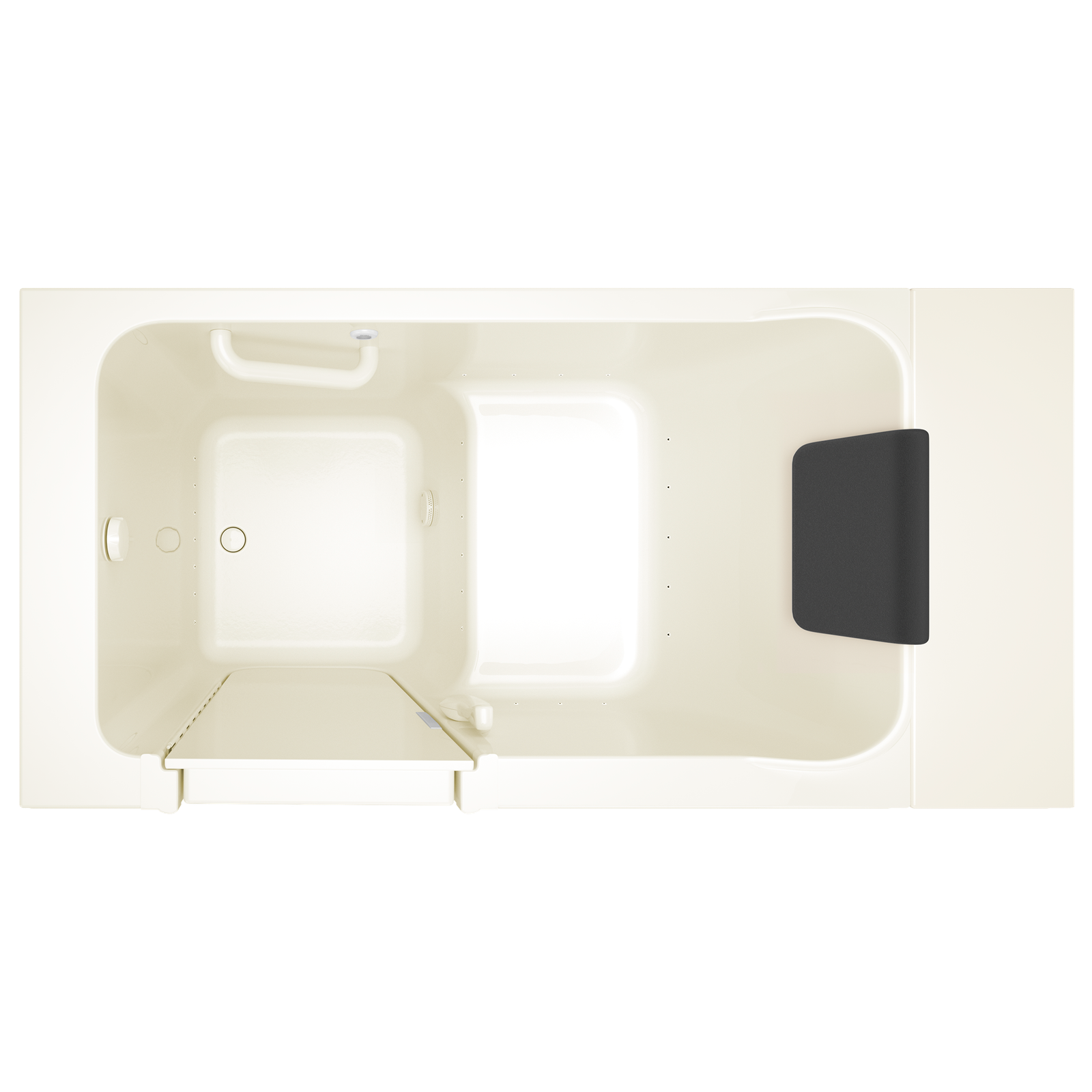 Acrylic Luxury Series 30 x 51 -Inch Walk-in Tub With Air Spa System - Left-Hand Drain by American Standard