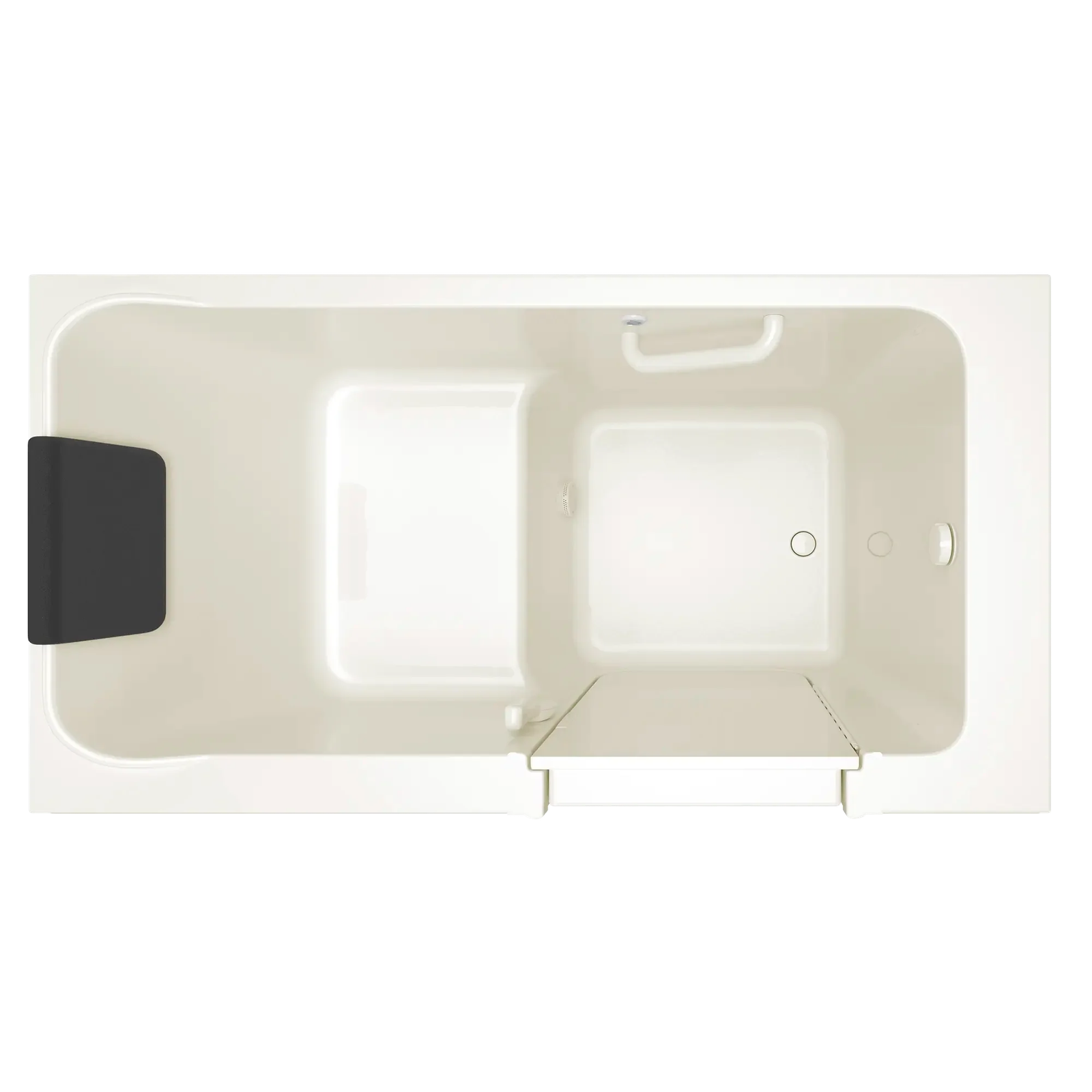 Acrylic Luxury Series 32 x 60 -Inch Walk-in Tub With Soaker System - Left-Hand Drain With Faucet by American Standard