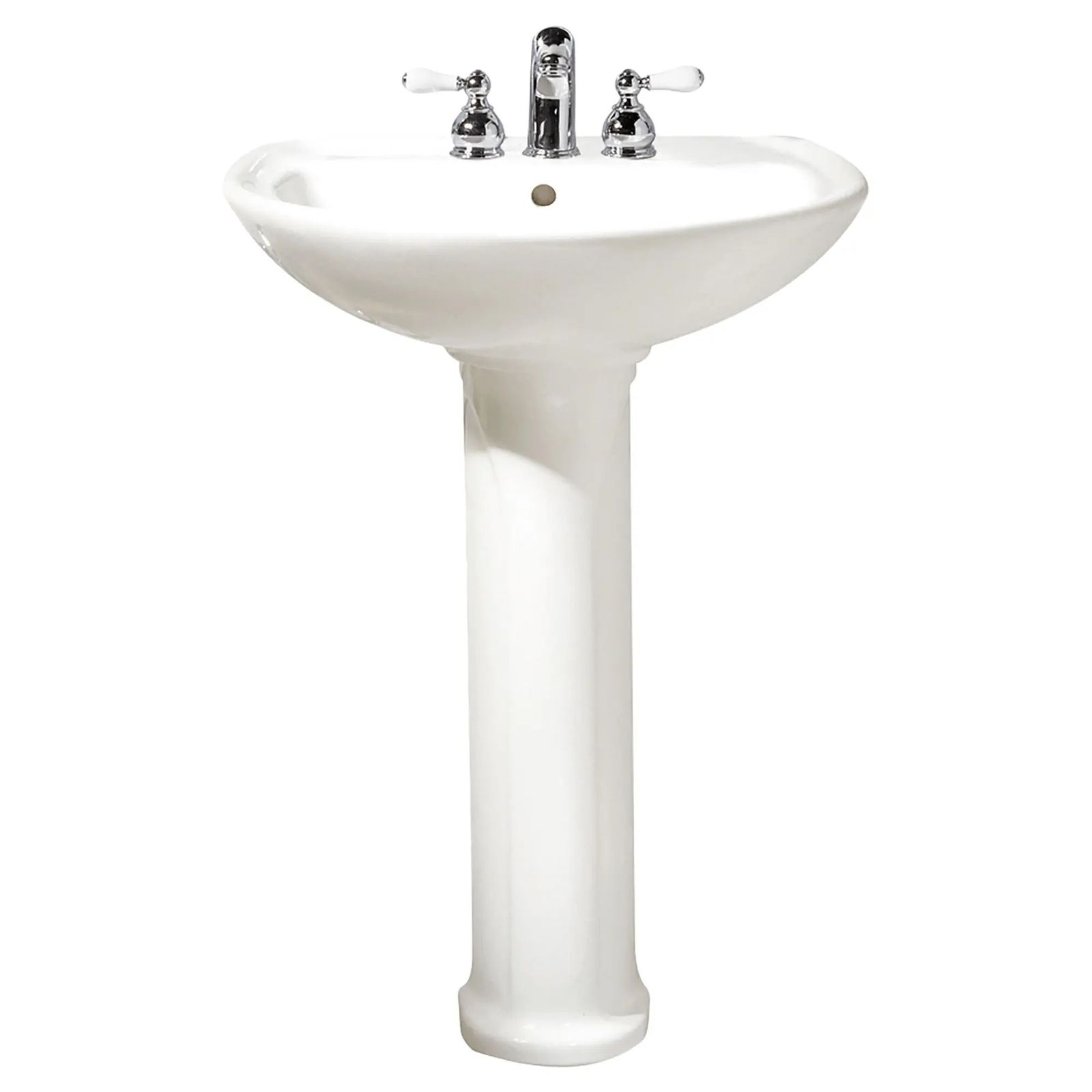 Cadet 4-Inch Centerset Pedestal Sink Top and Leg Combination by American Standard