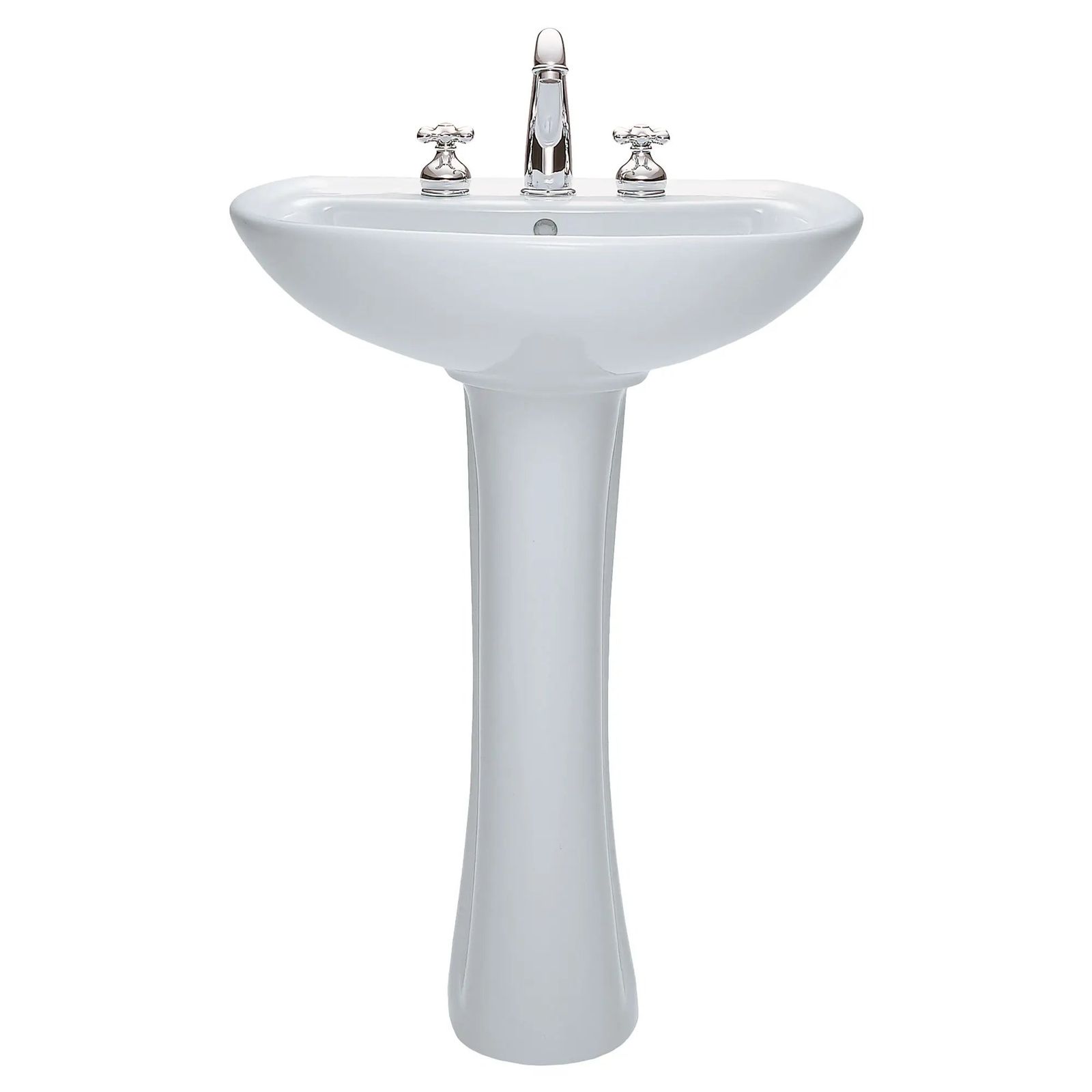 Cadet 8-Inch Widespread Pedestal Sink Top and Leg Combination by American Standard