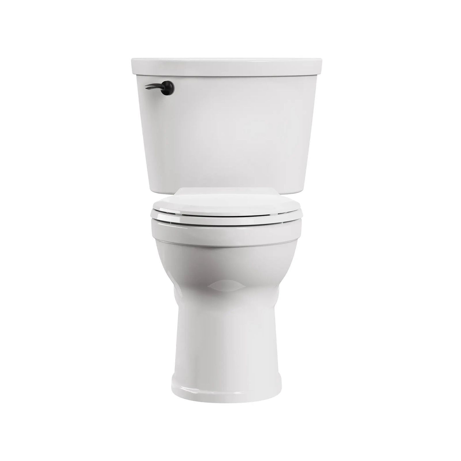 Champion PRO Two-Piece 1.28 gpf/4.8 Lpf Chair Height Elongated Right-Hand Trip Lever Toilet Less Seat by American Standard