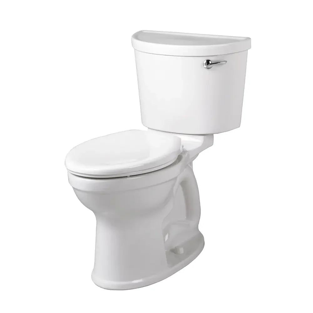 Champion PRO Two-Piece 1.28 gpf/4.8 Lpf Standard Height Right-Hand Trip Lever Elongated Toilet Less Seat by American Standard