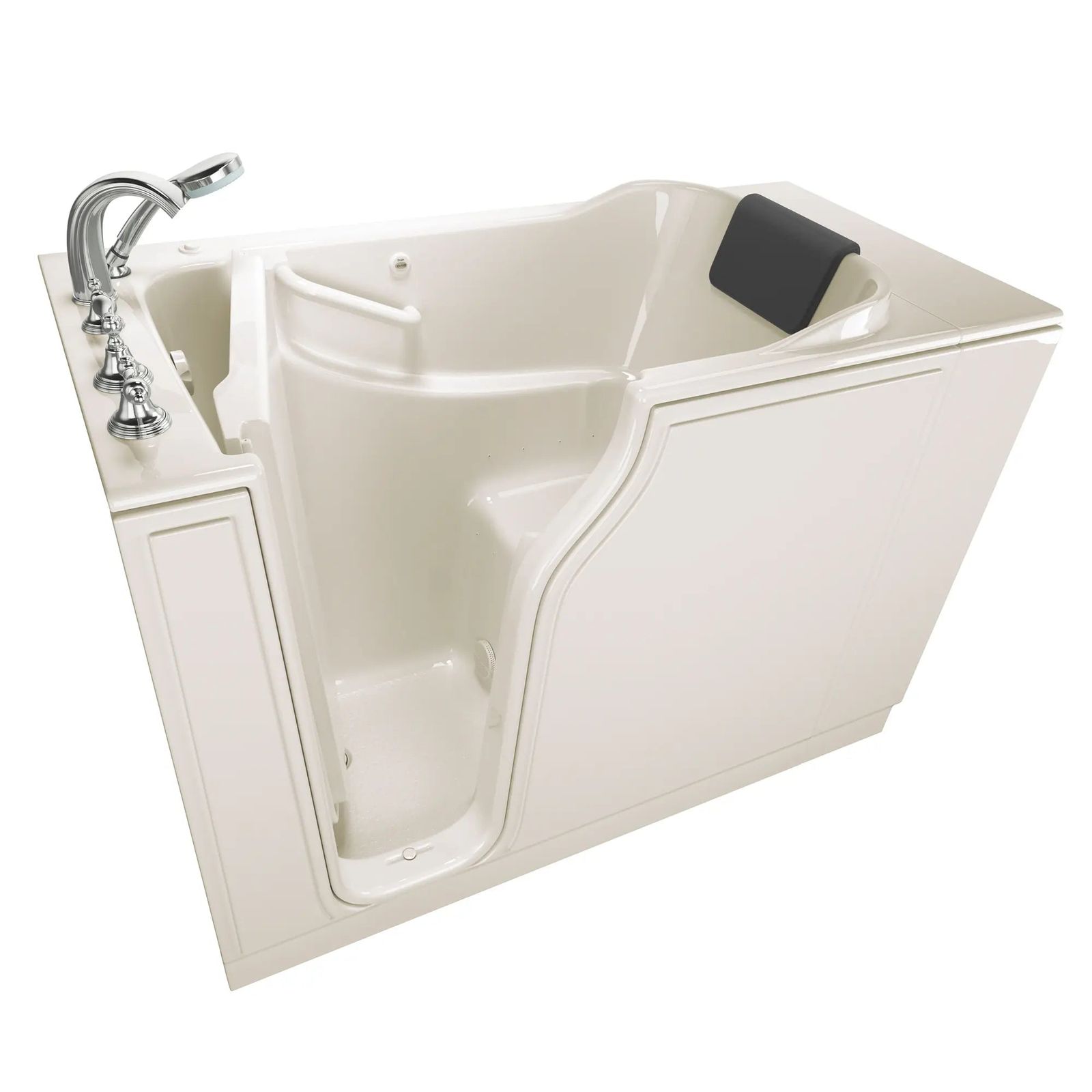 Gelcoat Premium Series 30 x 52 -Inch Walk-in Tub With Air Spa System - Left-Hand Drain by American Standard