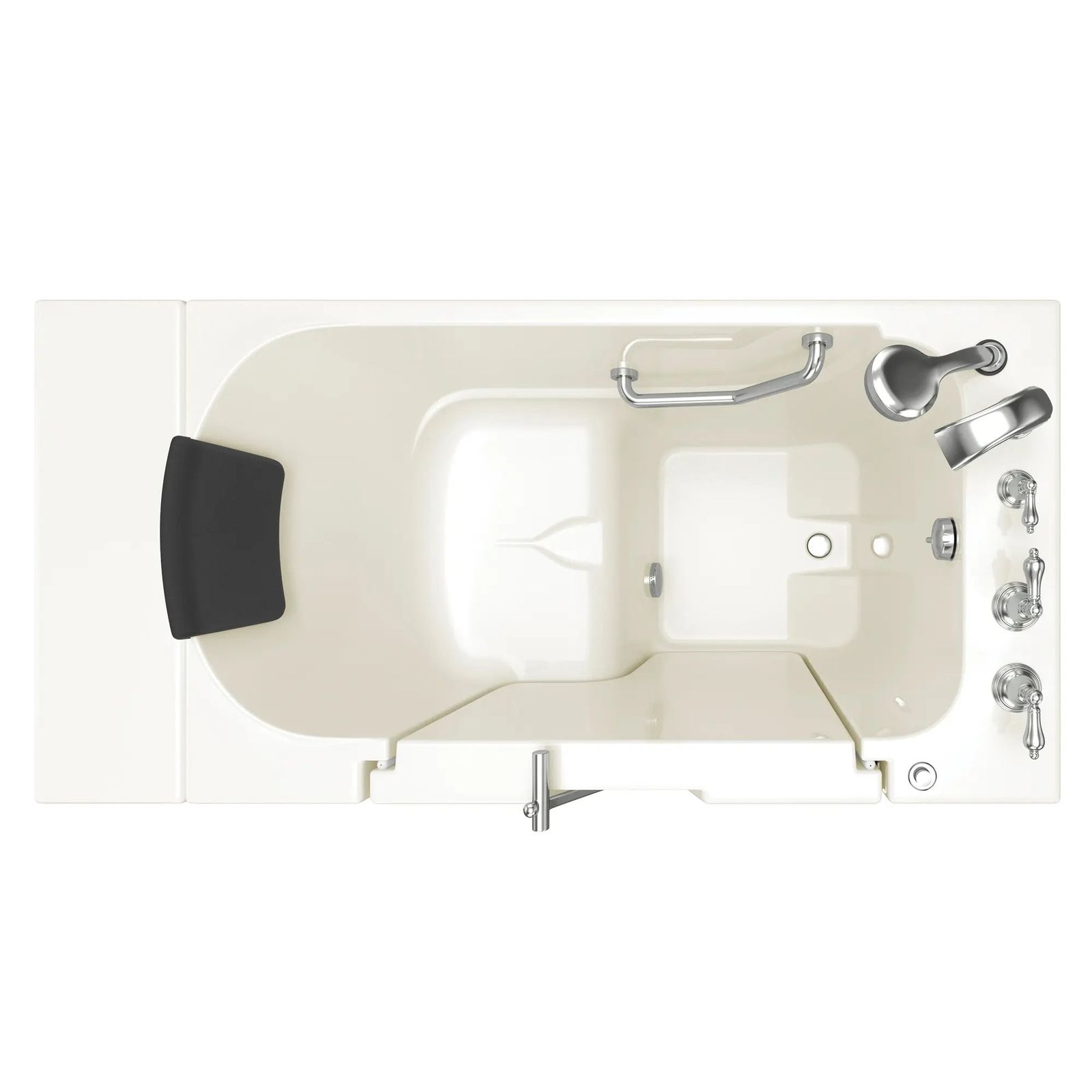 Gelcoat Premium Series 30 x 52 -Inch Walk-in Tub With Soaker System - Right-Hand Drain by American Standard