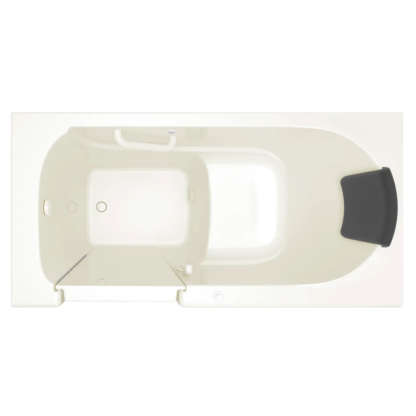 Gelcoat Premium Series 30 x 60 -Inch Walk-in Tub With Air Spa System - Left-Hand Drain With Faucet by American Standard