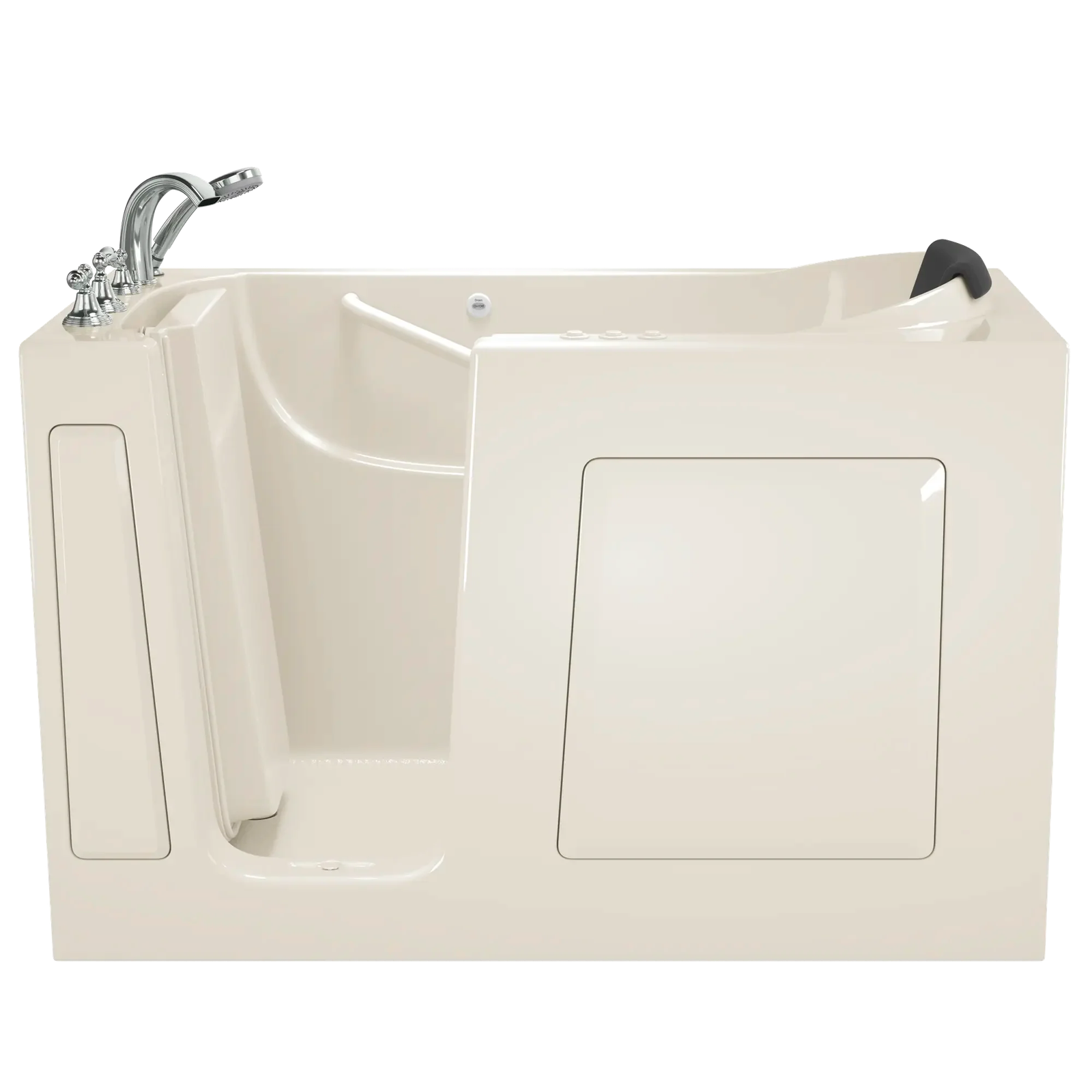 Gelcoat Premium Series 30 x 60 -Inch Walk-in Tub With Combination Air Spa and Whirlpool Systems - Left-Hand Drain by American Standard