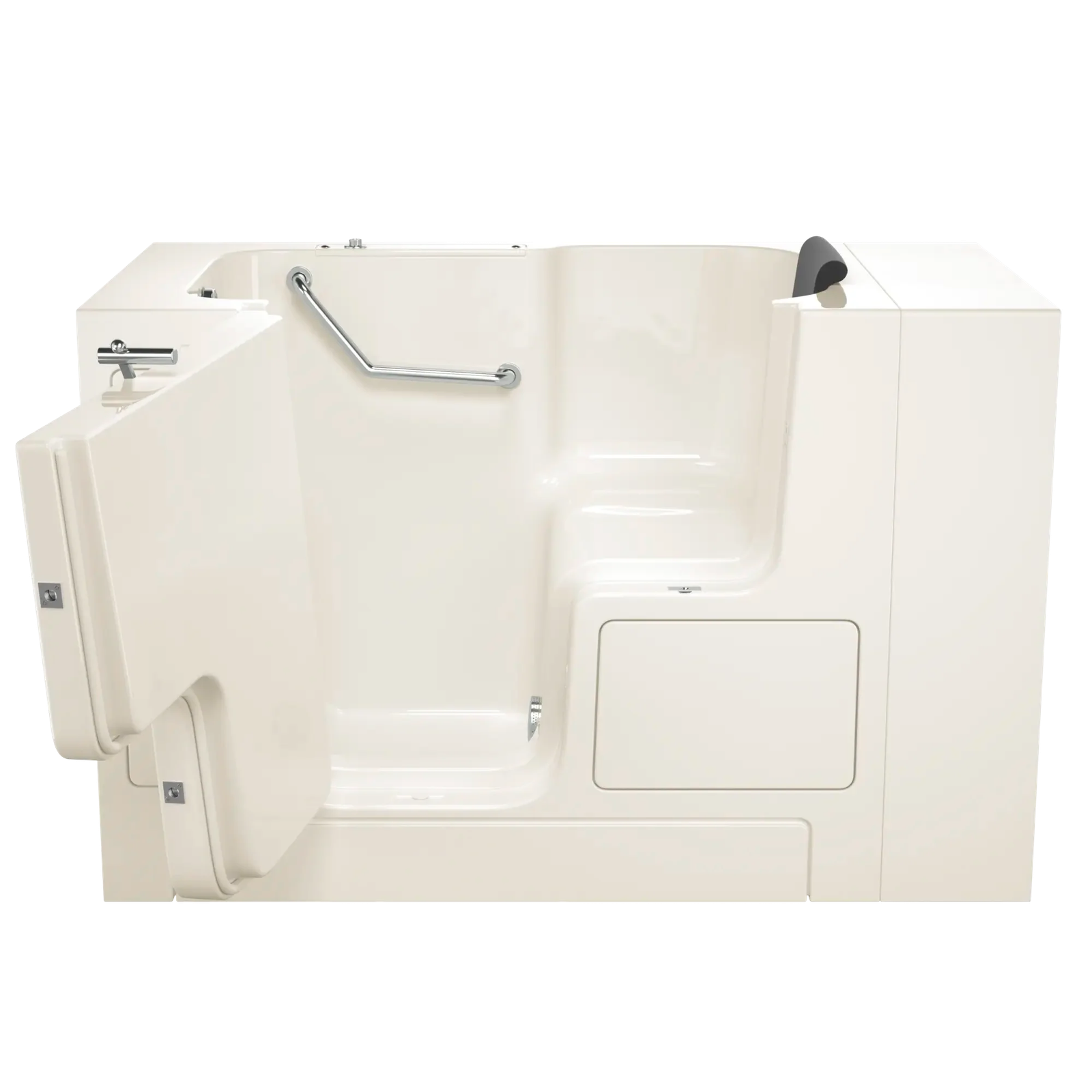 Gelcoat Premium Series 32 x 52 -Inch Walk-in Tub With Soaker System - Right-Hand Drain With Faucet by American Standard