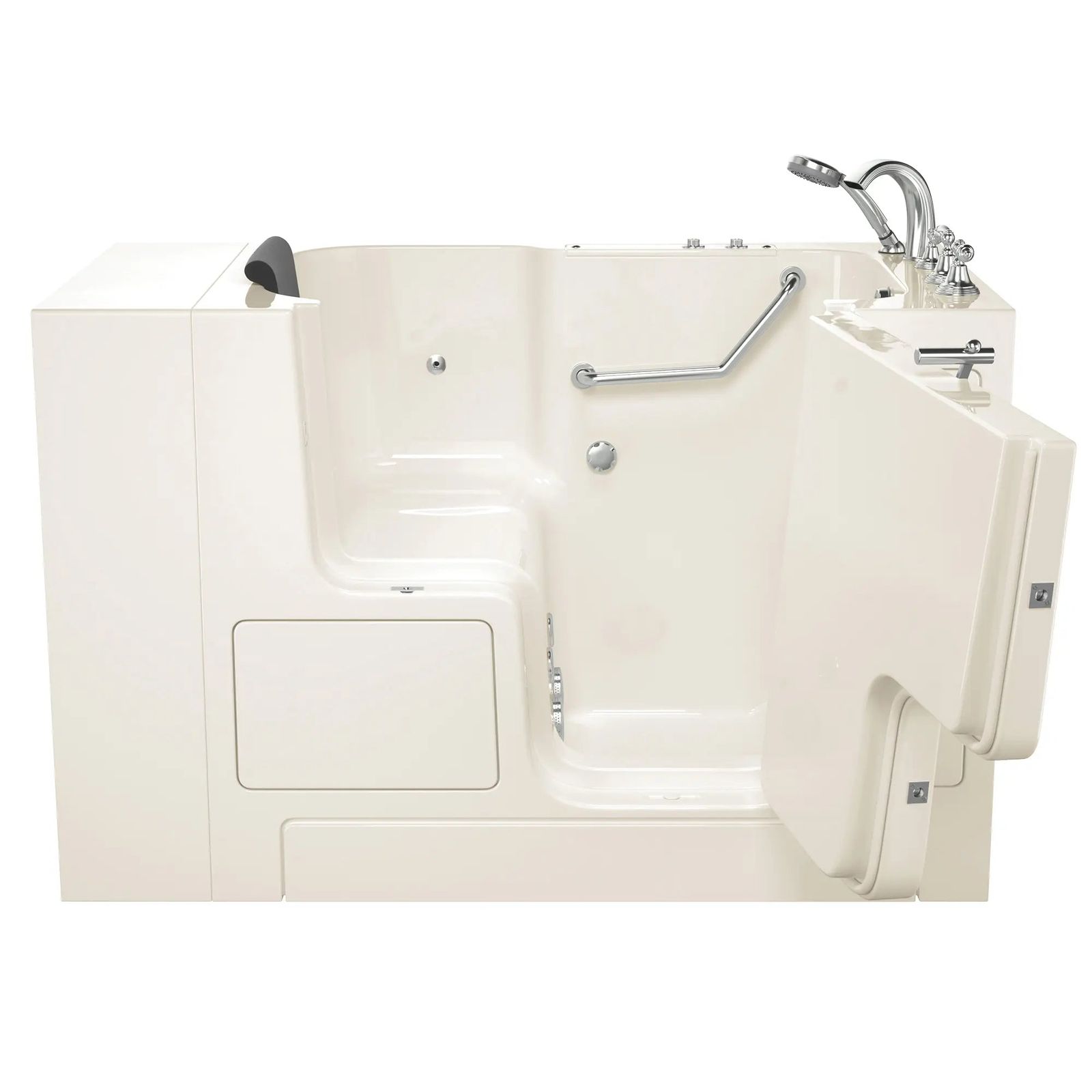 Gelcoat Premium Series 32 x 52 -Inch Walk-in Tub With Whirlpool System - Left-Hand Drain by American Standard