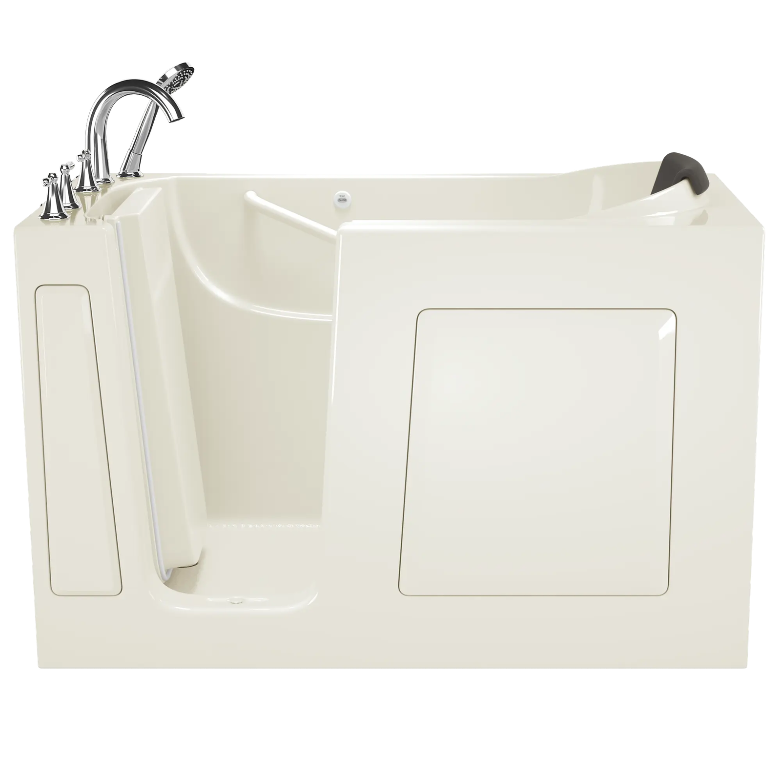 Gelcoat Premium Series 60x30 Inch Soaking Walk-In Bathtub - Left Hand Door and Drain by American Standard
